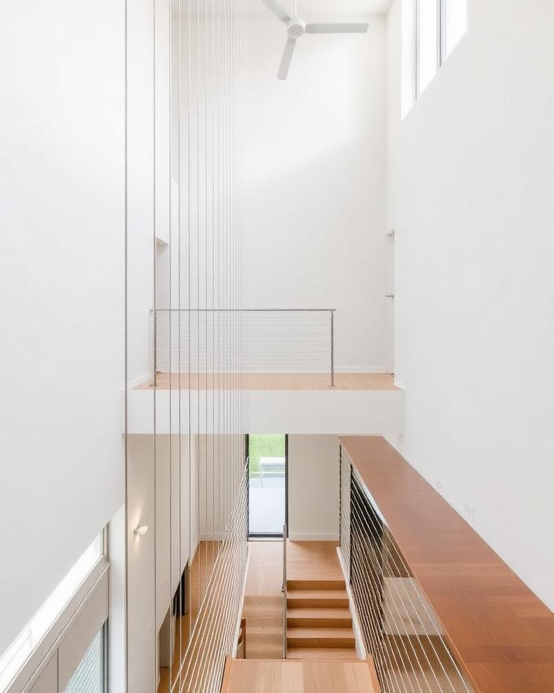 Suspended Cable Modern