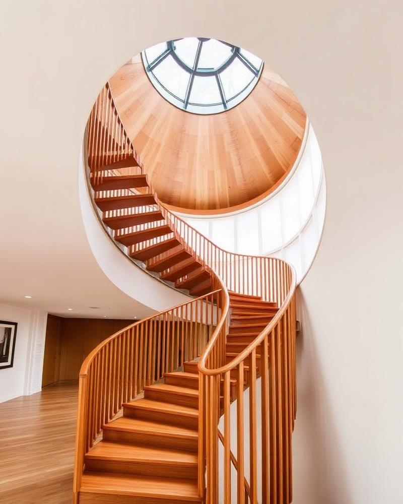 Helical Skylight Oak